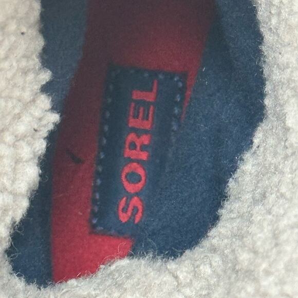 Sorel Tivoli High Lace Up Winter Boots Womens 6 Gray Waterproof Faux Fur Snow - Picture 8 of 9